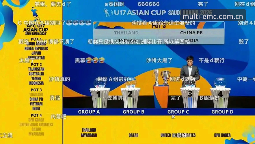 EMC平台安全 U17世界杯抽签解析:中国男女足签运与出线前景详解
